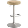 Sale Wohnen Drehbarer Barhocker in Rund - Beige - Vironda
