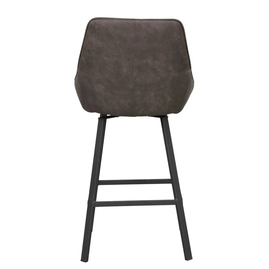 Discount Wohnen Drehbarer Barstuhl mit Schalensitz - Olterva (2er Set)