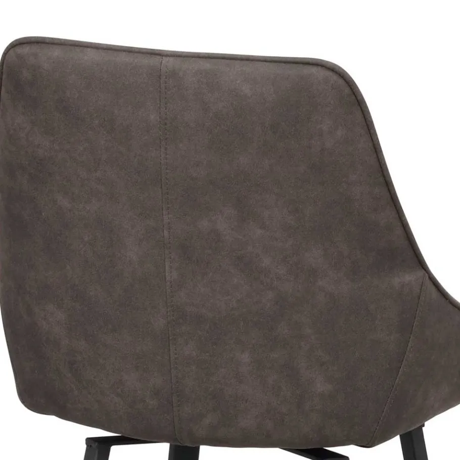 Discount Wohnen Drehbarer Barstuhl mit Schalensitz - Olterva (2er Set)