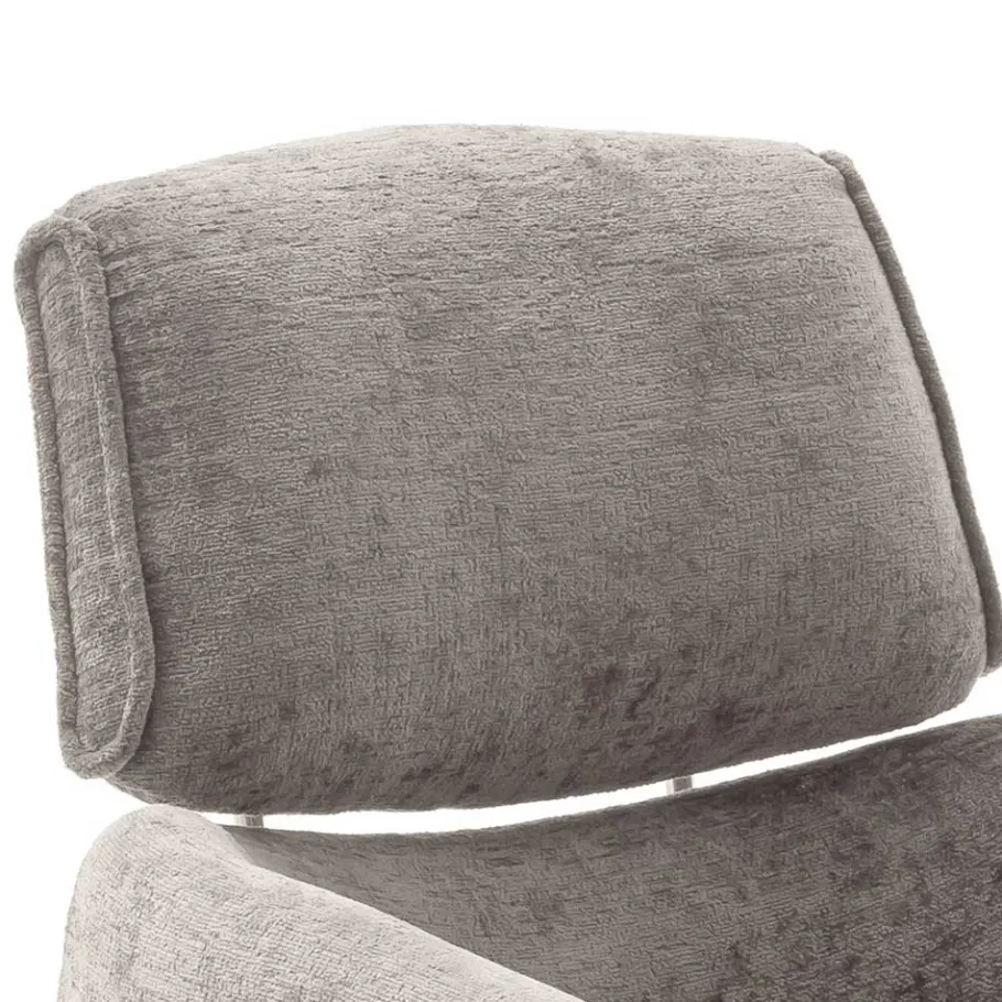 Online Wohnen Drehbarer Esstischstuhl in Taupe - Linette (2er Set)
