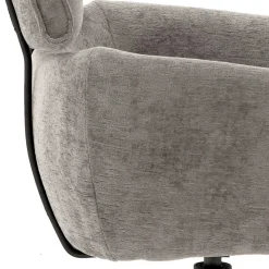 Online Wohnen Drehbarer Esstischstuhl in Taupe - Linette (2er Set)