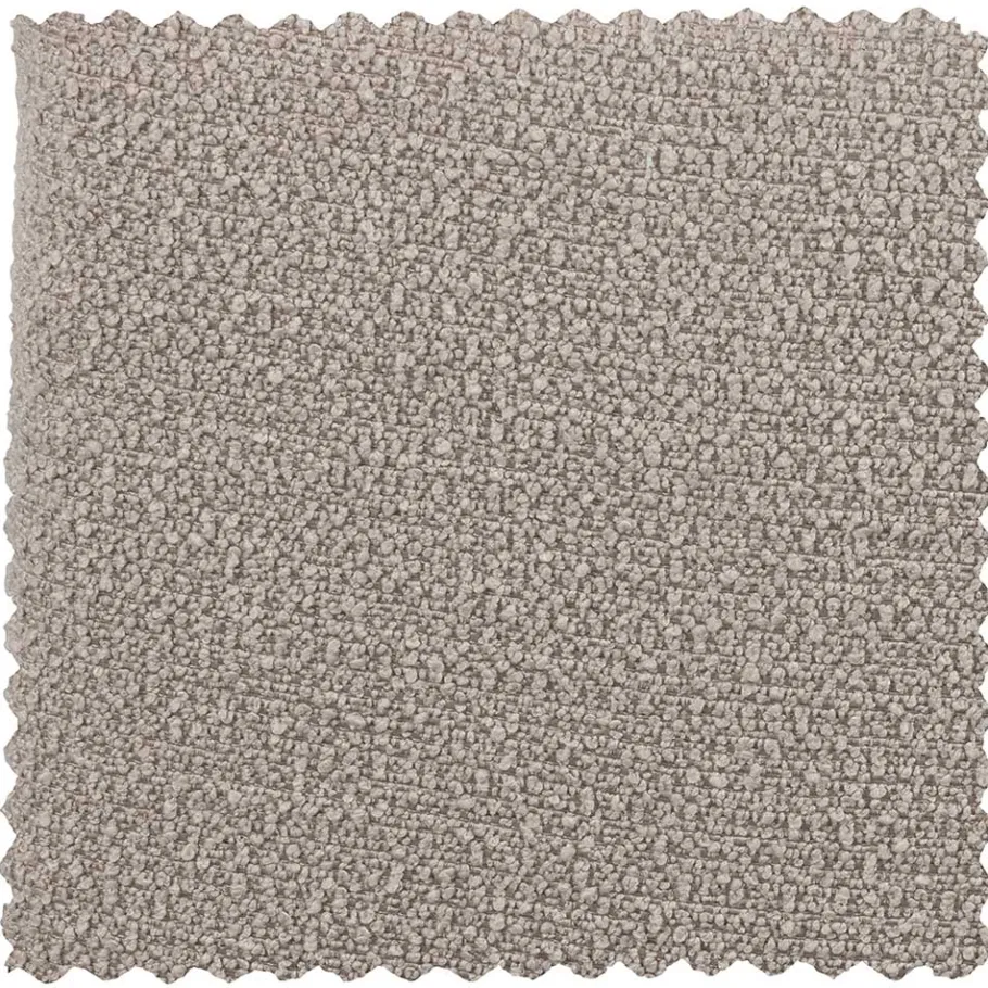 Discount Wohnen Drehbarer Polsterstuhl aus Boucle Stoff in Beige - Magan