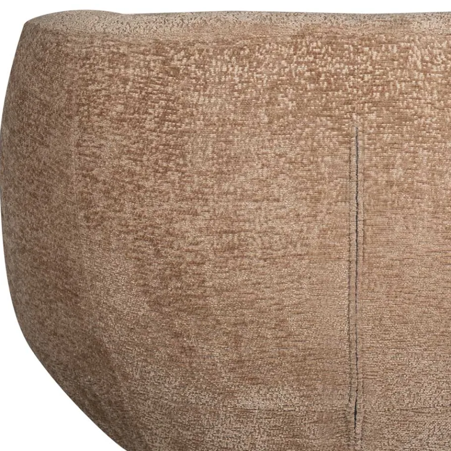 Best Wohnen Drehbarer Sessel mit Chenille Bezug in Beige - Lescalier