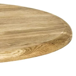 New Wohnen Dreibein Beistelltisch mit Holzplatte aus Eiche - Berga