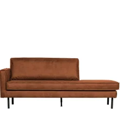 Outlet Wohnen Dreier Sofa aus Recyclingleder - Ossana