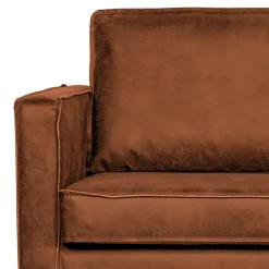 Outlet Wohnen Dreier Sofa aus Recyclingleder - Ossana