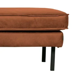 Outlet Wohnen Dreier Sofa aus Recyclingleder - Ossana