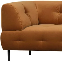 Sale Wohnen Dreier Sofa mit Armlehnen in Hellbraun - Label