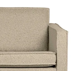 Sale Wohnen Dreisitzer Couch aus Boucle in Beige - Glamoure