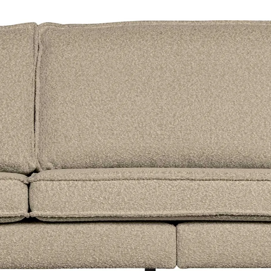 Sale Wohnen Dreisitzer Couch aus Boucle in Beige - Glamoure