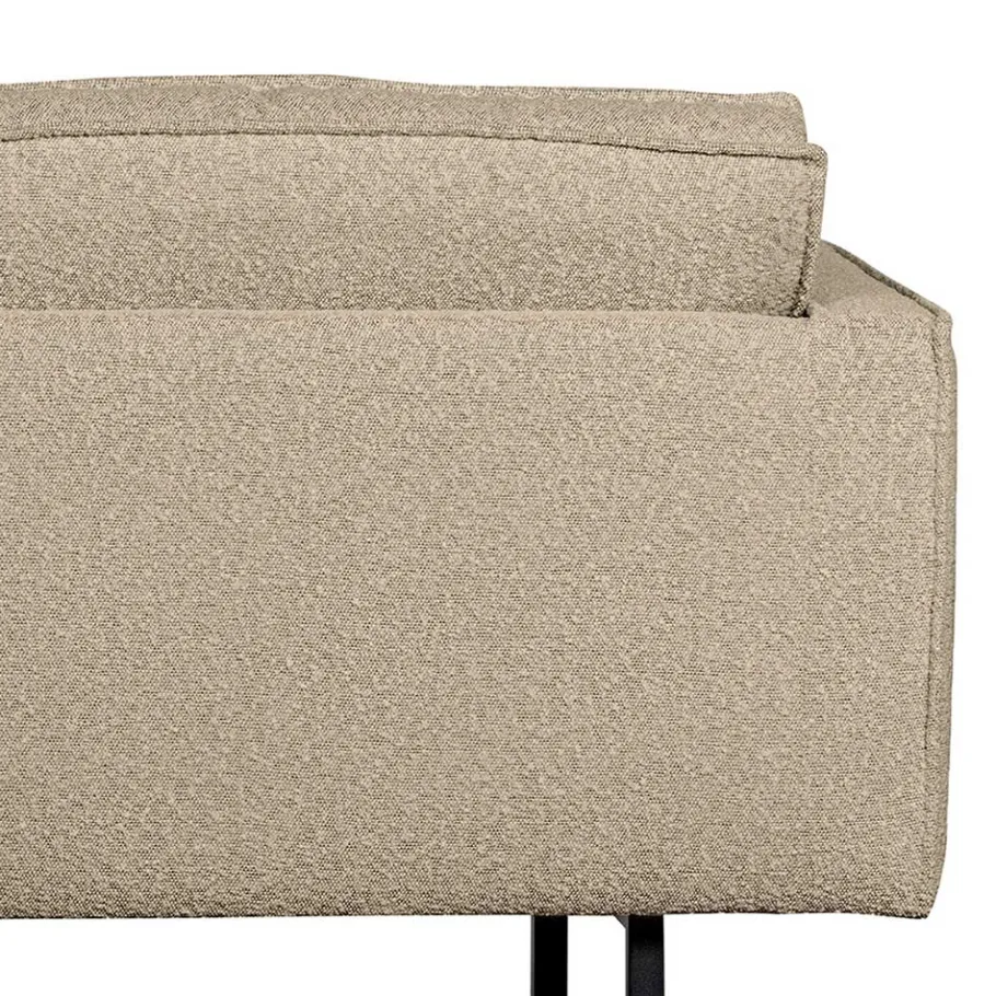 Sale Wohnen Dreisitzer Couch aus Boucle in Beige - Glamoure