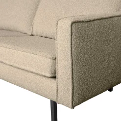 Sale Wohnen Dreisitzer Couch aus Boucle in Beige - Glamoure