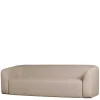 Best Wohnen Dreisitzer Couch aus Chenille in Beige - Chake