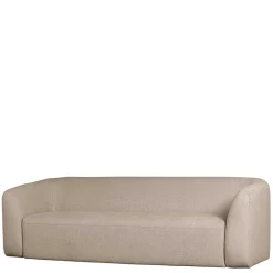 Best Wohnen Dreisitzer Couch aus Chenille in Beige - Chake
