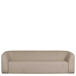 Best Wohnen Dreisitzer Couch aus Chenille in Beige - Chake
