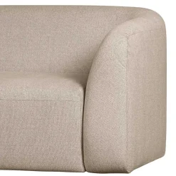 Best Wohnen Dreisitzer Couch aus Chenille in Beige - Chake