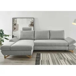 Wohnen Dreisitzer Ecksofa mit Bettfunktion - Baonga