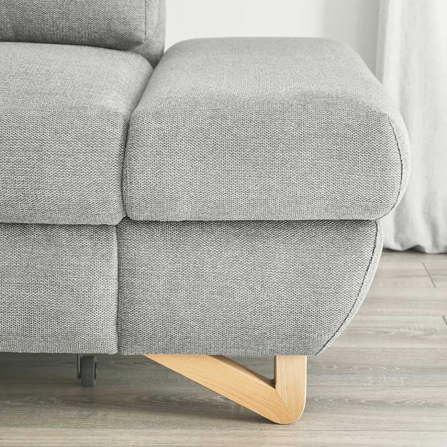 Wohnen Dreisitzer Ecksofa mit Bettfunktion - Baonga