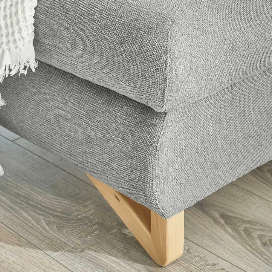 Wohnen Dreisitzer Ecksofa mit Bettfunktion - Baonga
