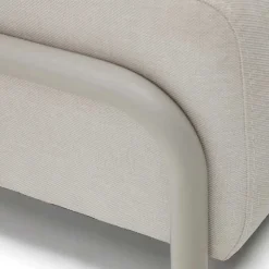 Discount Wohnen Dreisitzer Sofa aus Chenille in Beige - Turena
