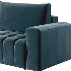 Hot Wohnen Dunkelblaue Schlafcouch mit drei Sitzplätzen - Beliava