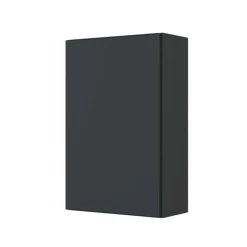 Outlet Wohnen Dunkelgraue Badmöbel Kombination - Natarivos (vierteilig)