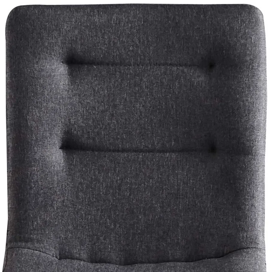 Hot Wohnen Dunkelgraue Essstühle in Modern - Nicoleta (2er Set)