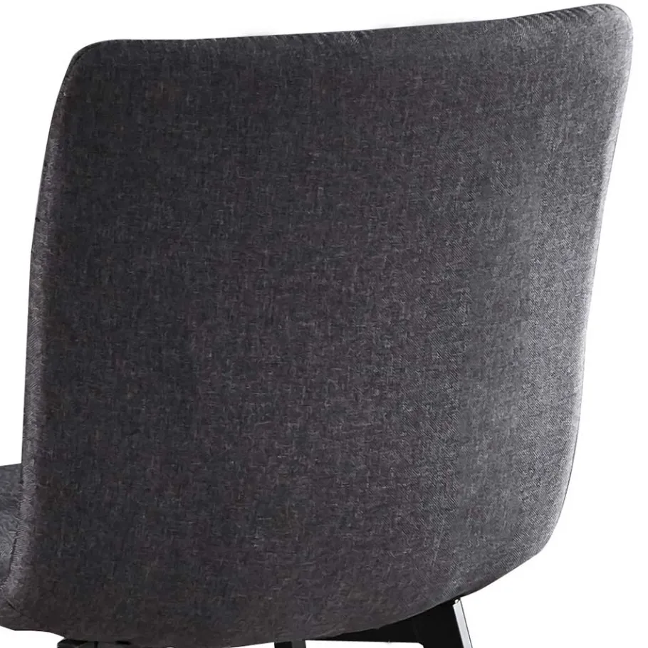Hot Wohnen Dunkelgraue Essstühle in Modern - Nicoleta (2er Set)