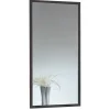 Outlet Wohnen Dunkelgrauer Wandspiegel in modernem Design - Ardila
