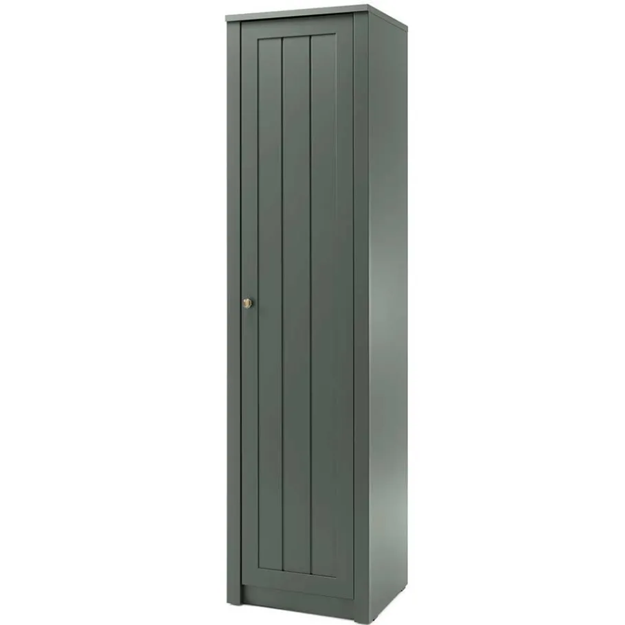Best Wohnen Dunkelgrüne Country Möbel Set - Niestov (vierteilig)