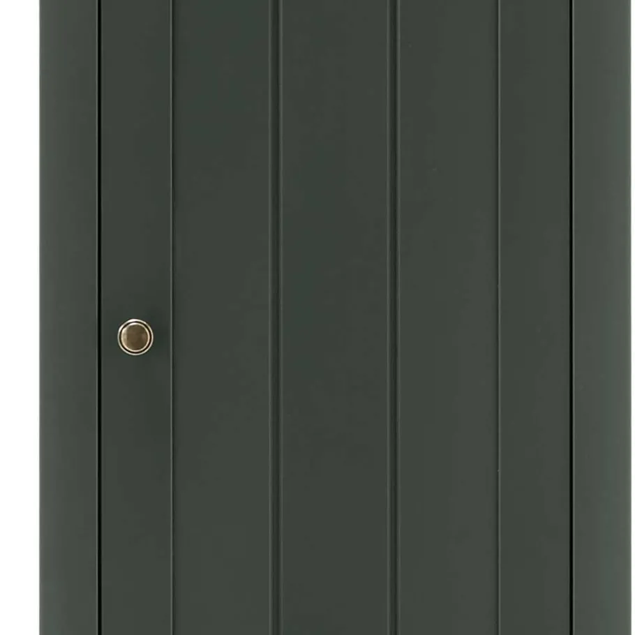 Best Wohnen Dunkelgrüne Country Möbel Set - Niestov (vierteilig)