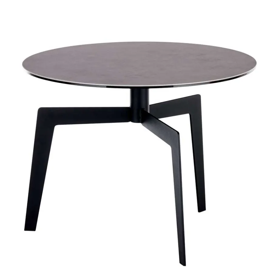 New Wohnen Dunkler Couchtisch mit Dreifußgestell - Deway