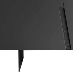 New Wohnen Dunkles Design Sideboard 160 cm breit - Dreamings