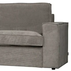 Best Wohnen Ecksofa Hope aus Cord-Webstoff und Massivholz