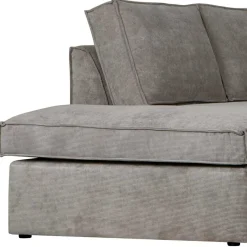 Best Wohnen Ecksofa Hope aus Cord-Webstoff und Massivholz