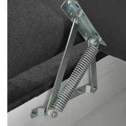 Sale Wohnen Ecksofa mit Bettfunktion in Anthrazit - Baonga