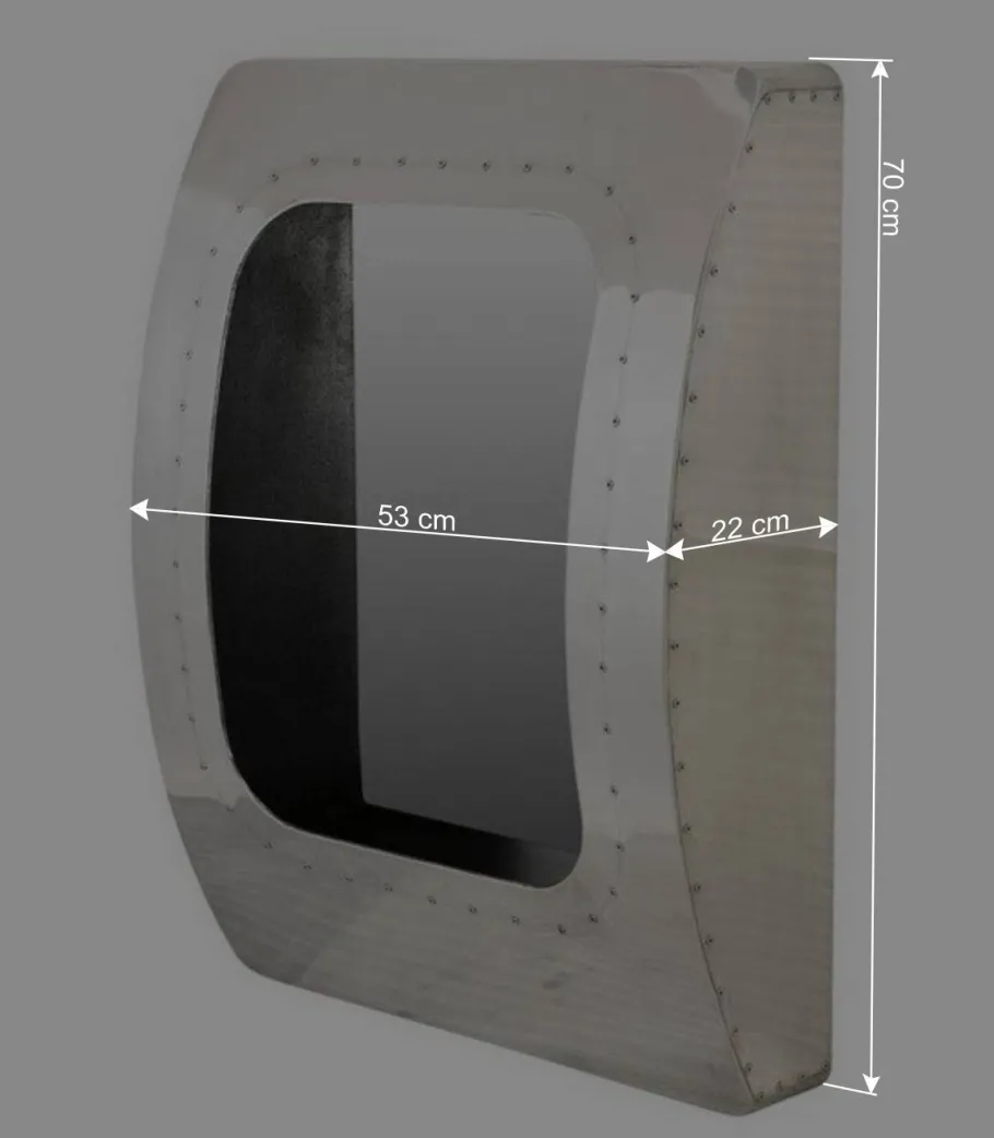 New Wohnen Edle Design Flurmöbel in Silber - Pilot (sechsteilig)