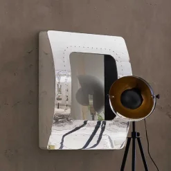 New Wohnen Edle Design Flurmöbel in Silber - Pilot (sechsteilig)