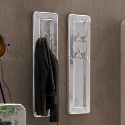 New Wohnen Edle Design Flurmöbel in Silber - Pilot (sechsteilig)