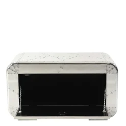 New Wohnen Edle Design Flurmöbel in Silber - Pilot (sechsteilig)