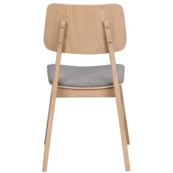 Wohnen Eiche Essstuhl in White Wash - Cellon (2er Set)