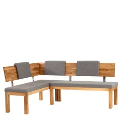 New Wohnen Eiche Massivholz Eckbank modern - Lea