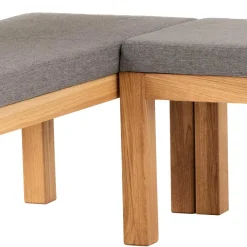 New Wohnen Eiche Massivholz Eckbank modern - Lea
