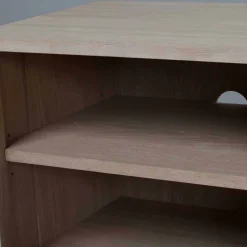 Clearance Wohnen Eiche Massivholz TV Schrank in White Wash - Navassa