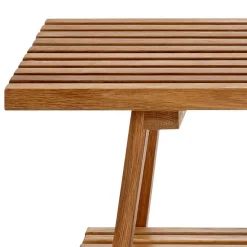Wohnen Eichenholz Flurbank im Skandi Design - Artensian