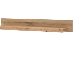 Outlet Wohnen Eicheoptik Wohnzimmermöbel Set - Brocus (vierteilig)