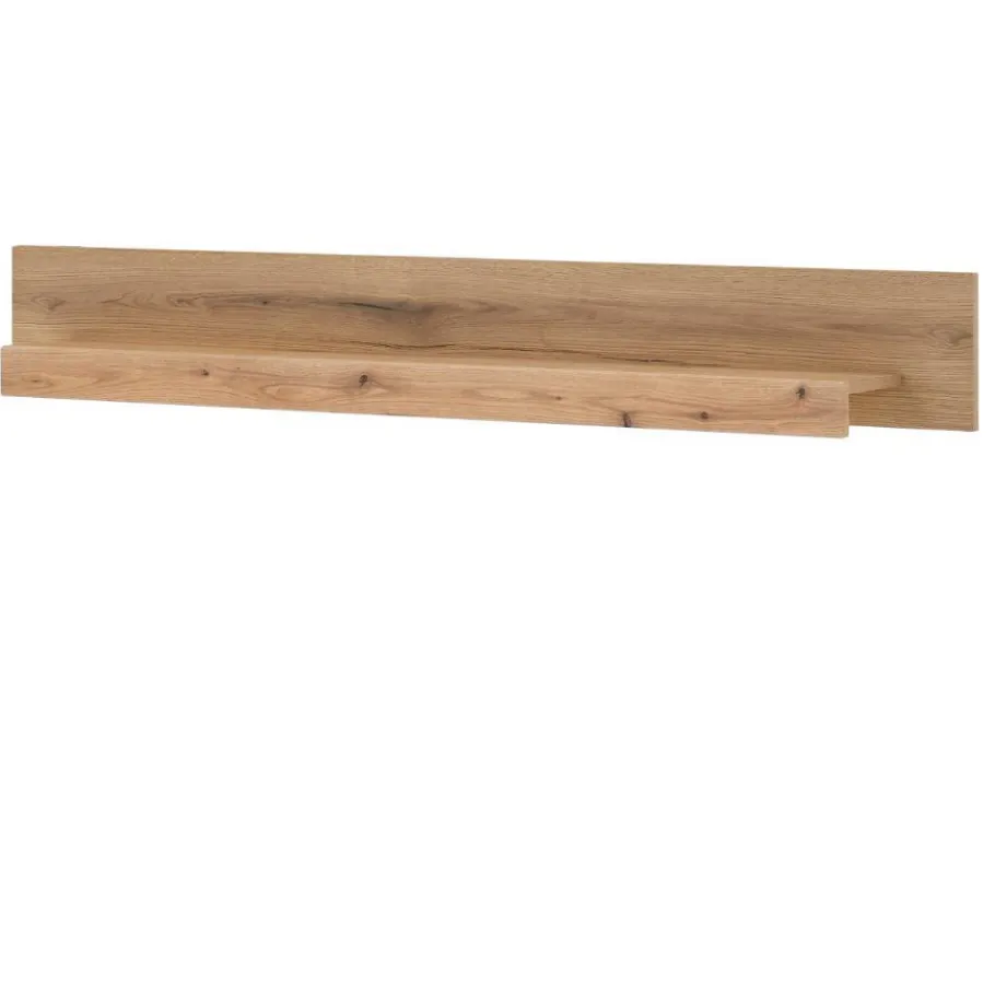 Outlet Wohnen Eicheoptik Wohnzimmermöbel Set - Brocus (vierteilig)
