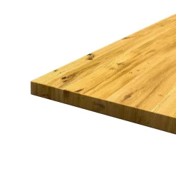 New Wohnen Eichetisch mit Metallbeinen in 12 Größen - Miley