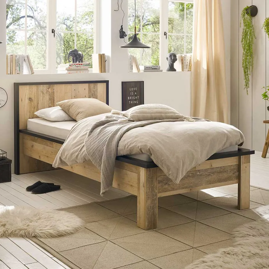 Hot Wohnen Einzelbett in 90x200 oder 140x200 - Naiavio