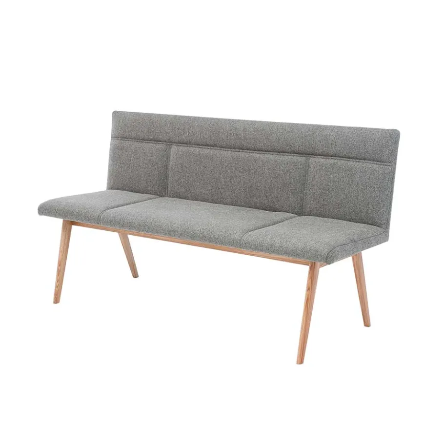 Outlet Wohnen Elegante Esszimmer Polsterbank mit Lehne - Wervo